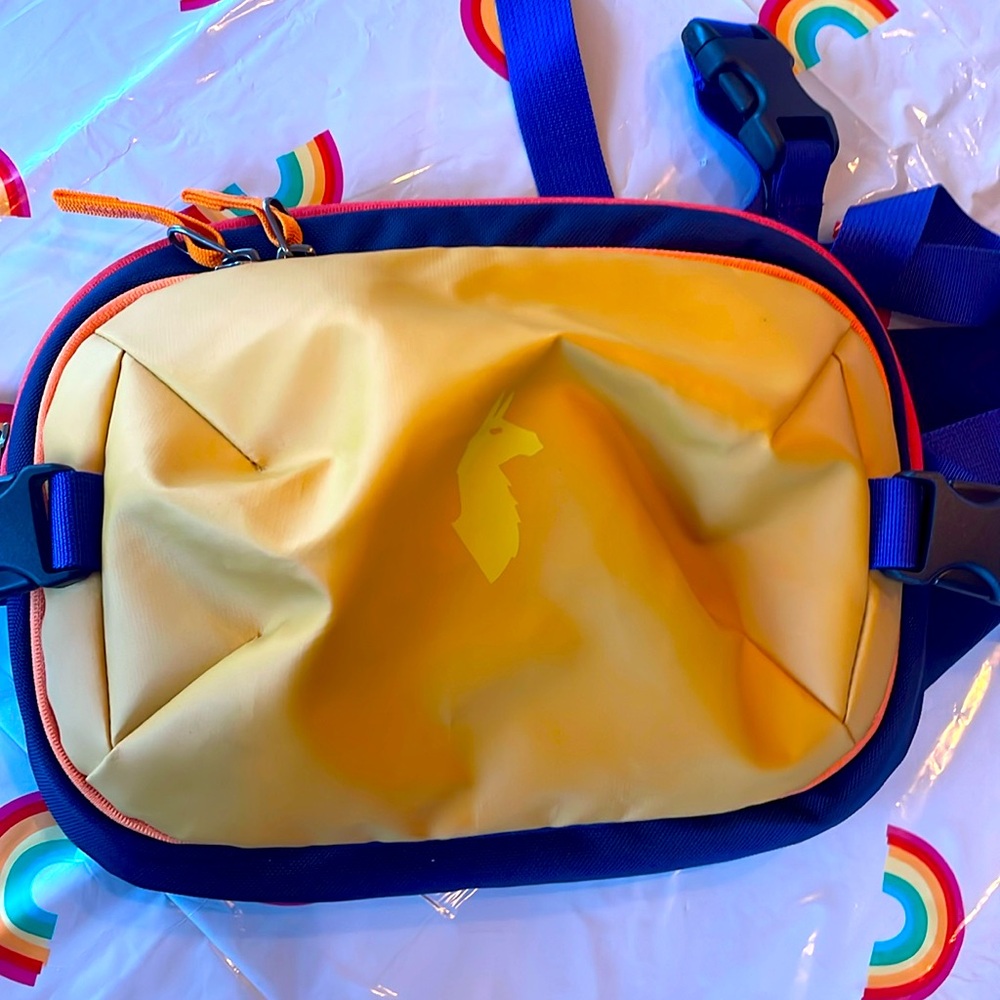 Cotopaxi Allpa X 4L Waist Pack - yellow EUC